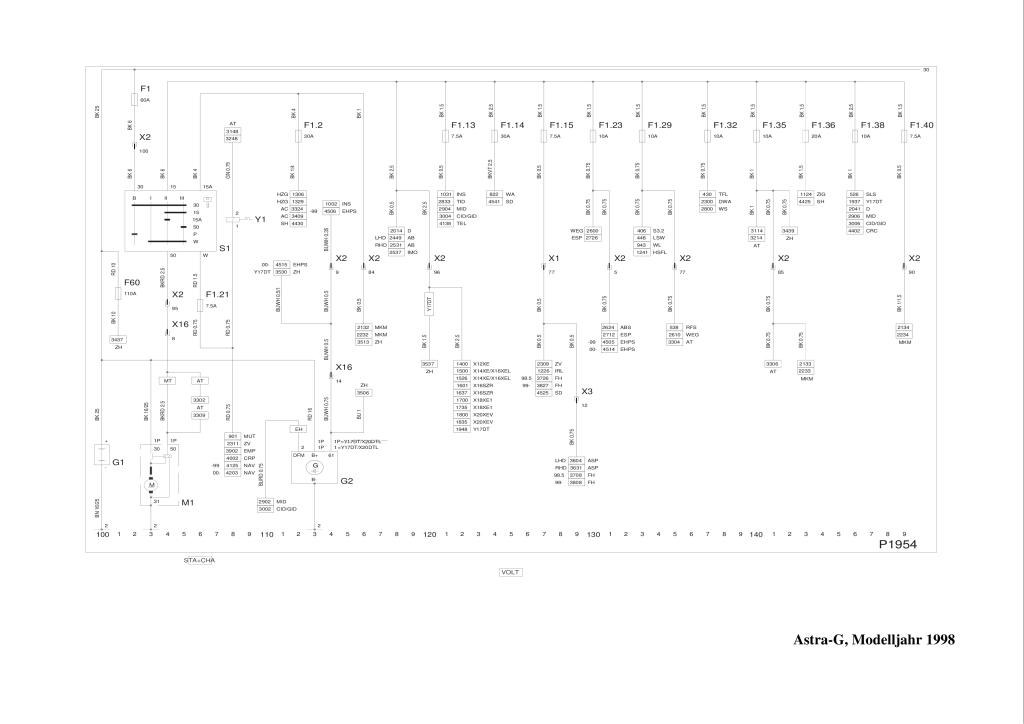 [DIAGRAM] Opel Astra G Wiring Diagram Pdf